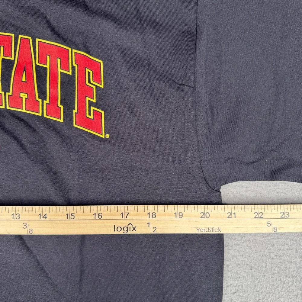 Iowa State Cyclones Shirt Mens Large Black NCAA Basketball Champion Tee - Picture 5 of 8